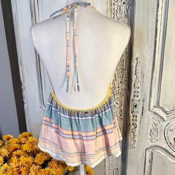 Curated Boho  Clothing Set with Denim Vest and Tops - Picture 3 of 14